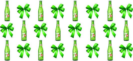 Bow Soda Can UV DTF Cup Wrap for 16oz Libbey Glass KA-13660