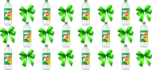 Bow Soda Can UV DTF Cup Wrap for 16oz Libbey Glass KA-13661