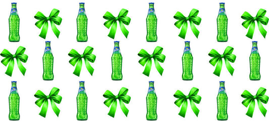 Bow Soda Can UV DTF Cup Wrap for 16oz Libbey Glass KA-13663