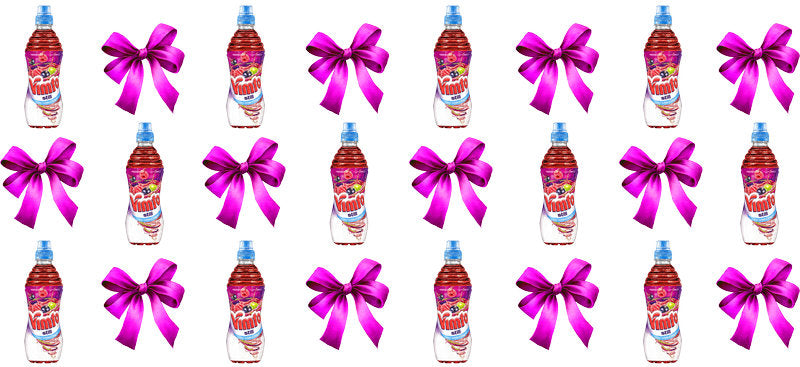 Bow Soda Can UV DTF Cup Wrap for 16oz Libbey Glass KA-13668