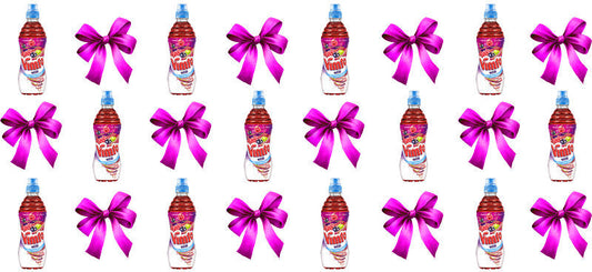 Bow Soda Can UV DTF Cup Wrap for 16oz Libbey Glass KA-13668