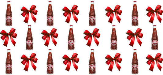 Bow Soda Can UV DTF Cup Wrap for 16oz Libbey Glass KA-13672