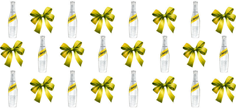 Bow Soda Can UV DTF Cup Wrap for 16oz Libbey Glass KA-13674