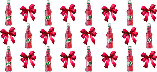 Bow Soda Can UV DTF Cup Wrap for 16oz Libbey Glass KA-13692