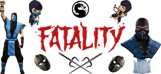 Fatality Warrior Battle UV DTF Cup Wrap for 16oz Libbey KA-13845