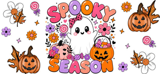 Cute Pumpkin Halloween Cup Decal Design