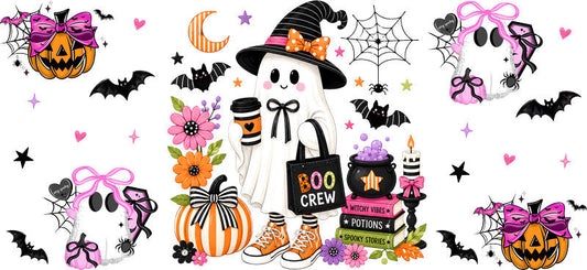 Witch Hat Halloween UV DTF Transfer for Cup