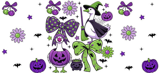 Witchy Spooky Halloween Cup Decal