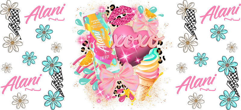 Energy Soda Drink UV DTF Cup Wrap for 16oz Libbey KA-15093