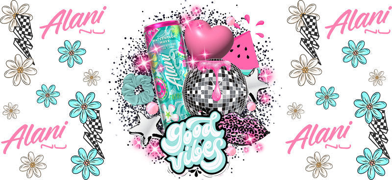 Energy Soda Drink UV DTF Cup Wrap for 16oz Libbey KA-15094