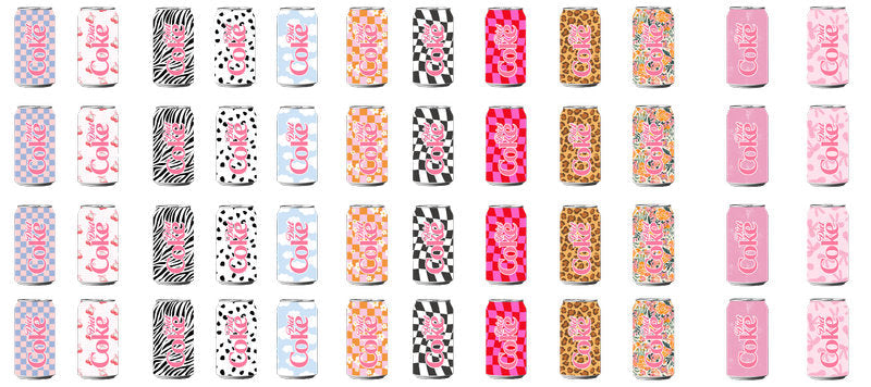 Soda UV DTF Cup Wrap for 16oz KA-15260