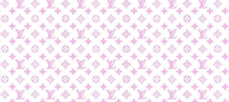 Pink Monogram UV DTF Cup Wrap for 16oz KA-15268