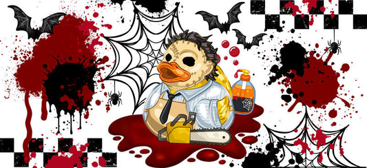 Halloween Horror Duckies UV DTF Decal Cup Wrap for 16oz Libbey KA-15698