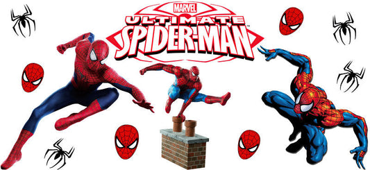 Superhero Web Adventure UV DTF Cup Wrap for 16oz Libbey Glass KA-15854