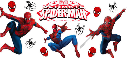 Superhero Web Adventure UV DTF Cup Wrap for 16oz Libbey Glass KA-15860