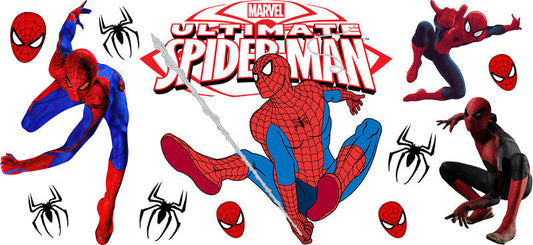 Superhero Web Adventure UV DTF Cup Wrap for 16oz Libbey Glass KA-15868