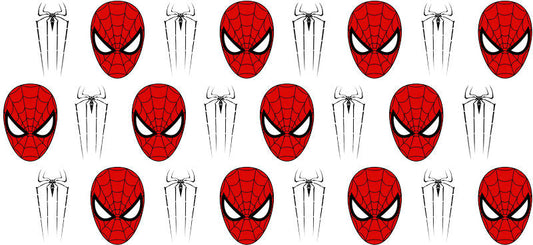 Superhero Web Adventure UV DTF Cup Wrap for 16oz Libbey Glass KA-15886