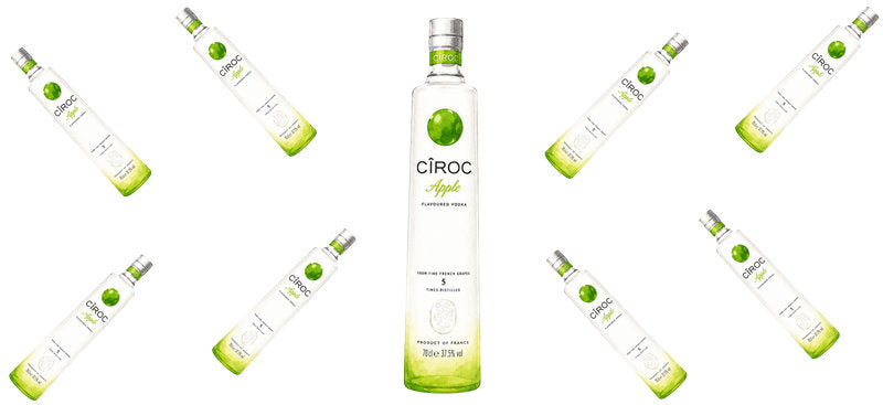 Apple Vodka UV DTF Cup Wrap for 16oz Libbey Can KA-17565