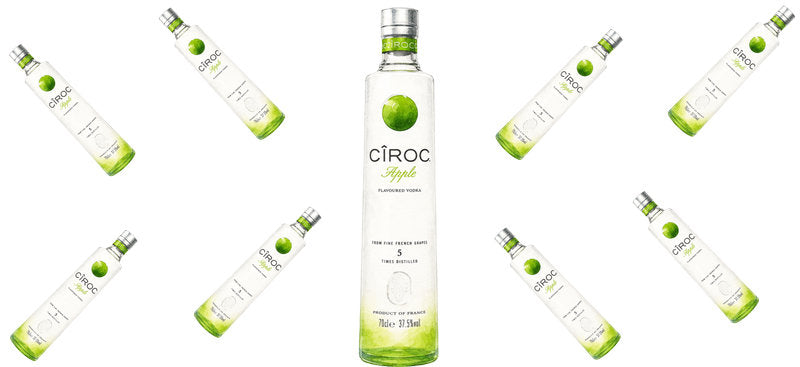 Apple Vodka UV DTF Cup Wrap for 16oz Libbey Can KA-17573