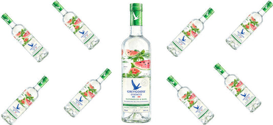 Watermelon Vodka UV DTF Cup Wrap for 16oz Libbey Can KA-17582