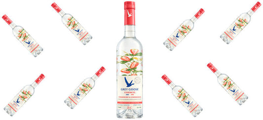 Strawberry Vodka UV DTF Cup Wrap for 16oz Libbey Can KA-17583