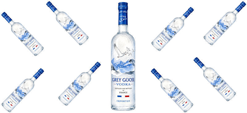 Vodka UV DTF Cup Wrap for 16oz Libbey Can KA-17585