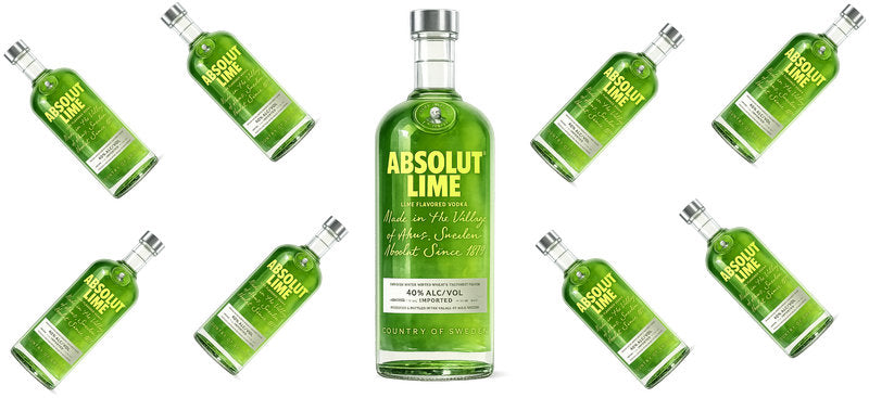 Lime Vodka UV DTF Cup Wrap for 16oz Libbey Can KA-17589