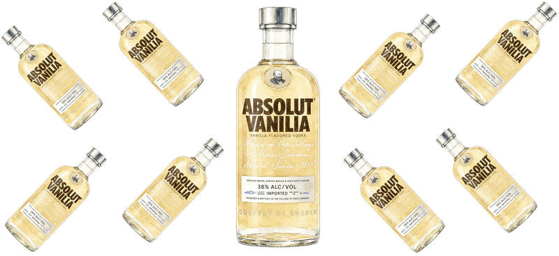 Vanilla Vodka UV DTF Cup Wrap for 16oz Libbey Can KA-17595