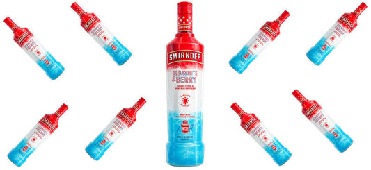 Berry Vodka UV DTF Cup Wrap for 16oz Libbey Can KA-17603