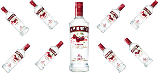 Cranberry Vodka UV DTF Cup Wrap for 16oz Libbey Can KA-17605