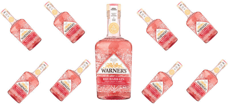 Pink Gin UV DTF Cup Wrap for 16oz Libbey Can KA-17645