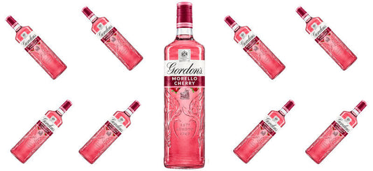 Pink Gin UV DTF Cup Wrap for 16oz Libbey Can KA-17695