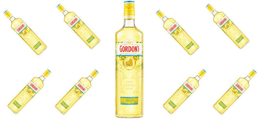 Lemon Gin UV DTF Cup Wrap for 16oz Libbey Can KA-17697