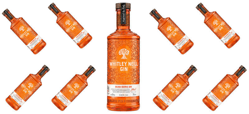 Orange Gin UV DTF Cup Wrap for 16oz Libbey Can KA-17711