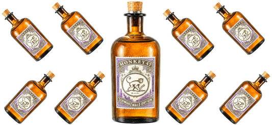 Gold Gin UV DTF Cup Wrap for 16oz Libbey Can KA-17721