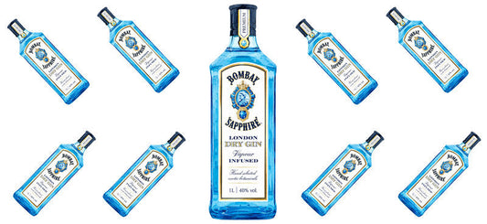Dry Gin UV DTF Cup Wrap for 16oz Libbey Can KA-17734