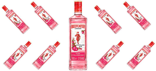 Pink Gin UV DTF Cup Wrap for 16oz Libbey Can KA-17739