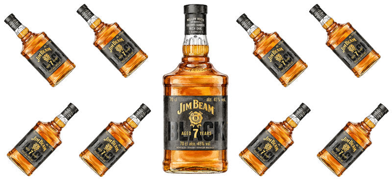 Bourbon Whiskey UV DTF Cup Wrap for 16oz Libbey Can KA-17742
