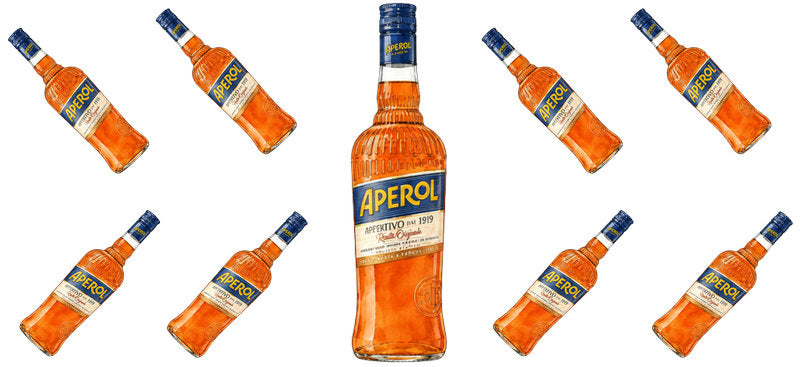 Orange Aperitif UV DTF Cup Wrap for 16oz Libbey Can KA-17751