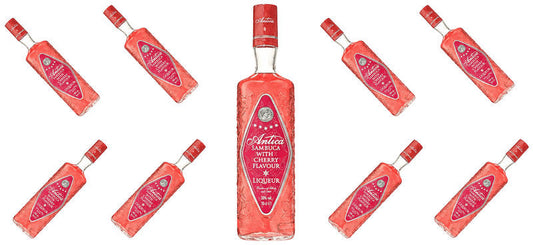 Red Liqueur UV DTF Cup Wrap for 16oz Libbey Can KA-17763