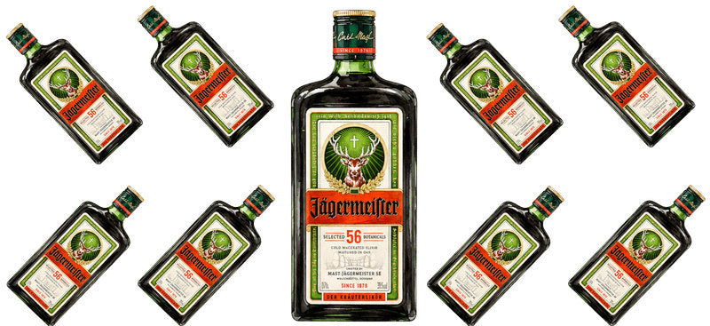 Herbal Liqueur UV DTF Cup Wrap for 16oz Libbey Can KA-17770