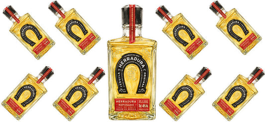 Gold Tequila UV DTF Cup Wrap for 16oz Libbey Can KA-17783