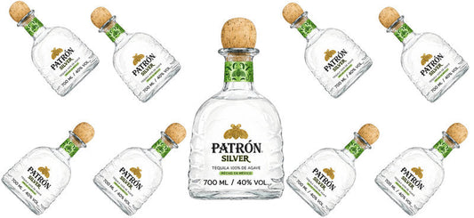 Silver Tequila UV DTF Cup Wrap for 16oz Libbey Can KA-17788