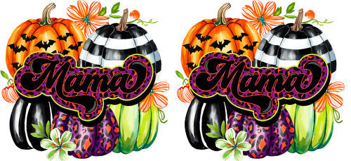 Midnight Fog Candle Halloween UV DTF Cup Wrap for 16oz Libbey Can KA-18012