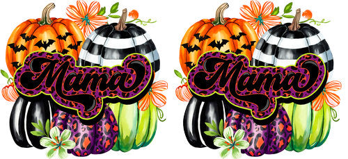 Midnight Fog Candle Halloween UV DTF Cup Wrap for 16oz Libbey Can KA-18012