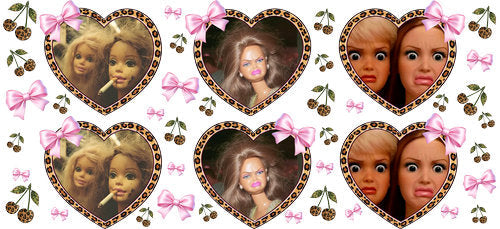 Doll Face Meme UV DTF Cup Wrap for 16oz Libbey Can KA-18892