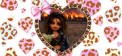 Doll Face Meme UV DTF Cup Wrap for 16oz Libbey Can KA-18934