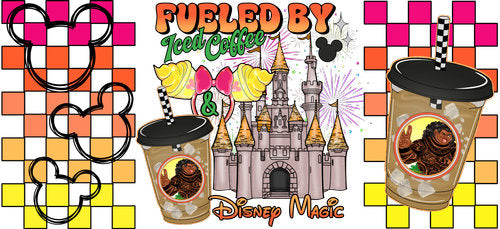 Funny Potato Christmas UV DTF Cup Wrap for 16oz Libbey Can KA-19054