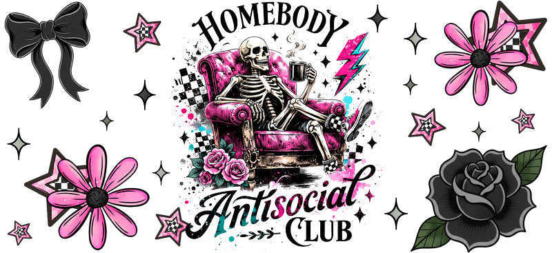 homebody antisocial cup wrap decal