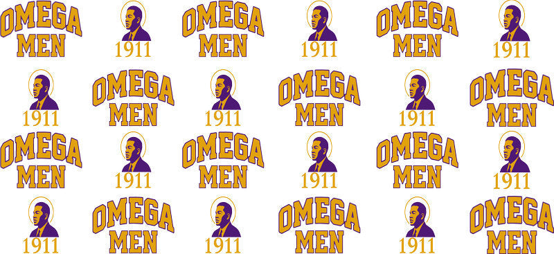 Omega Psi Phi minimal logo wrap KA-5817